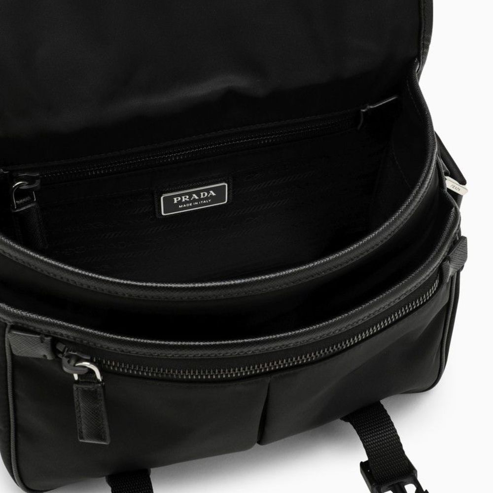 Prada Black Re-Nylon Messenger Bag - Picture 5 of 6